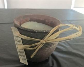 Clay Pot Candle