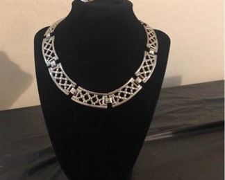Necklace and Two Pairs of Earrings