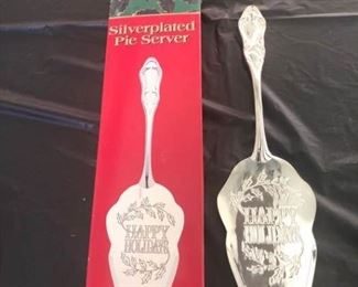Silverplated Pie Server
