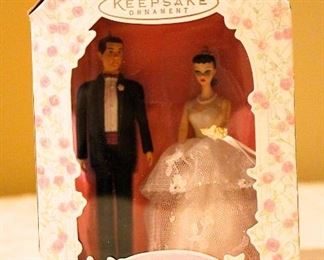 Hallmark Barbie and Ken Ornaments