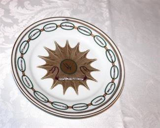 Presidential china plate replicas - variety of patterns