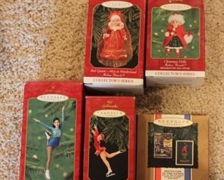 Variety of collectible ornaments