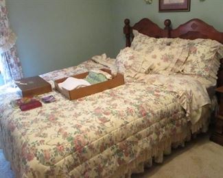 QUEEN BED THAT MATCHES DRESSER AND NIGHT STAND