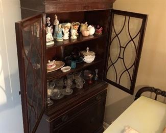 Vintage china cabinet.