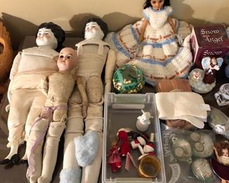 Vintage dolls.