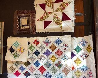 Quilt tops.