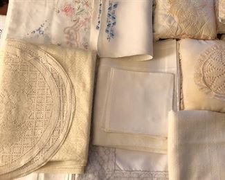 Nice selection of quality linens.