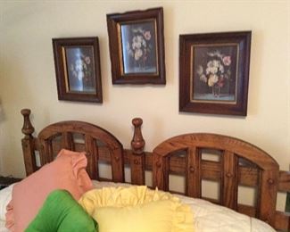 Close up of headboard