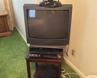 TV and small table