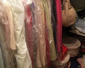 Shoes and purses and so many hats