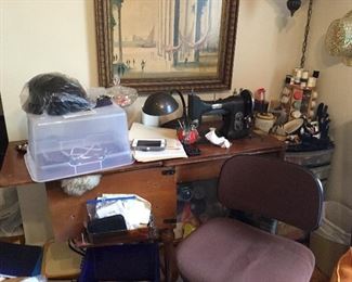 Sewing machine and sewing supplies