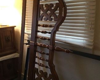 King bed headboard / footboard - rails