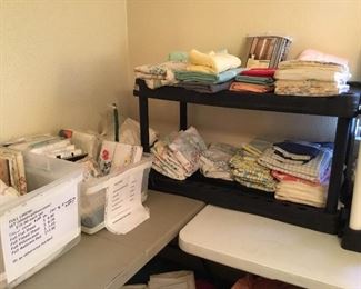 Still more linens