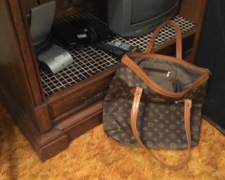 YSL patterned handbag