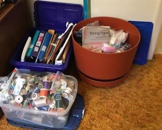 Sewing items and more office supplies