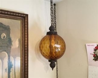 Vintage hanging lamp