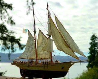 Model Tall Ship by Gary Griswold