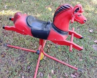 Vintage Childs Rocking Horse 