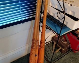 Mickey Mantle, Dave Parker, Bobby Bonds Signature Model Bats