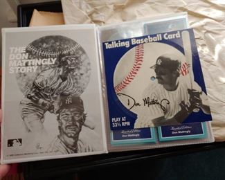 Don Mattingly Cards and Ephemera