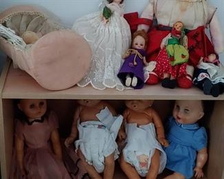 Assorted Vintage Baby Dolls
