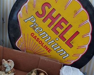 Shell Premium Gas Sign