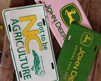 John Deere License Plates