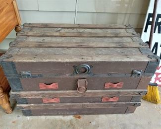 Antique Travel Trunk