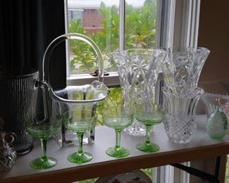 Assorted Glassware