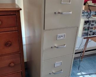 Four Drawer File Cabinet