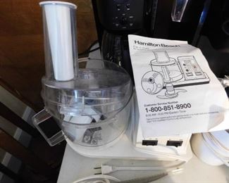 Hamilton Beach Food Processor