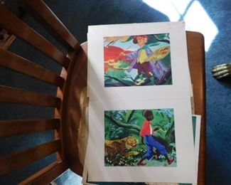 Little Black Sambo Print