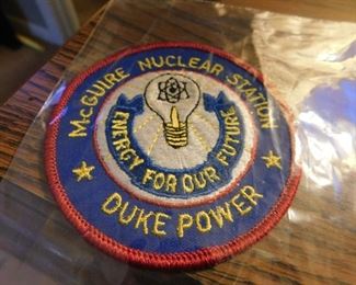 Vintage Duke Power McGuire Station Patch