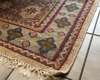 6 x 9 area rug, made in India