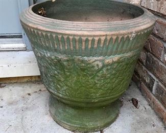 Cement planters, 2