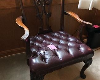 Leather office chair