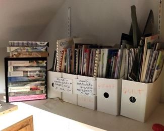 Vintage Sewing/Embroider/Quilting magazines