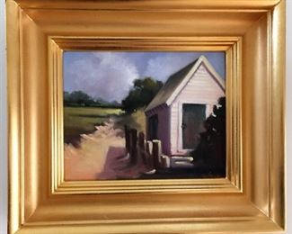 John D. Neubauer (Pamet Boat House) 14.75x13"