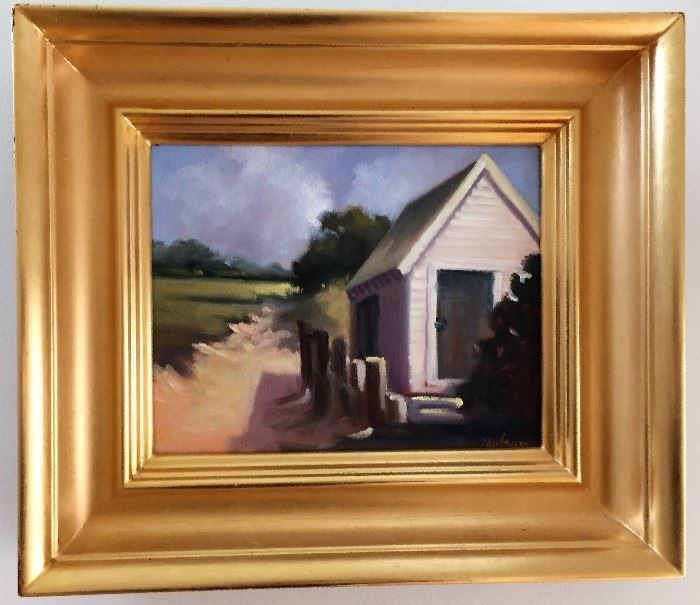 John D. Neubauer (Pamet Boat House) 14.75x13"