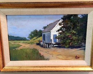 Olaf Palm (Boat House on the Pamet)