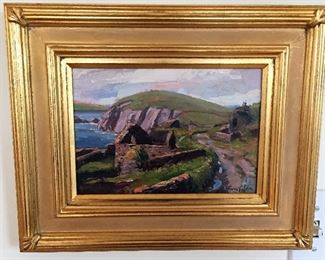 Kevin Shea (Slea Head in Ireland) 15.5"x12.5", framed