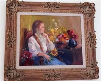 Carol Whorf Wescott (Mi Chiamano Mini) 16"x20", framed