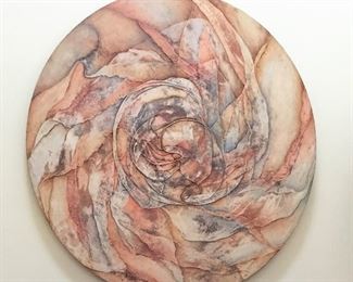 Joan Watts, Mixed Med., 58"x58", Circa 1985