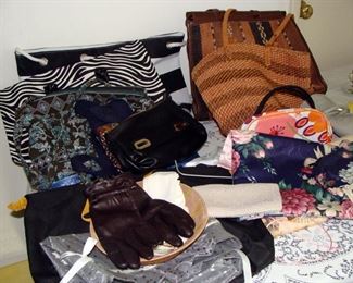 Ladies, Purses, Handbag, Gloves, Scarf, Accessories