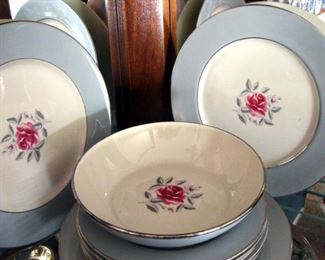 Vintage, China Set, Flintridge, Miramar Rose