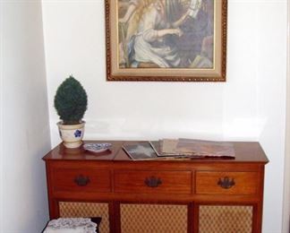 Vintage, Capehart, Hi-Fi, AM/FM, Radio, Phonograph, Wood Cabinet, Speakers