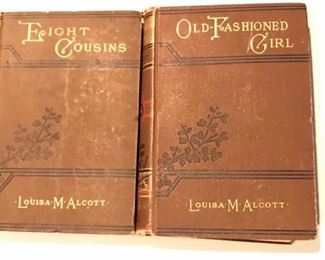 Louisa M Alcott books (2 of 4)  sold as a set