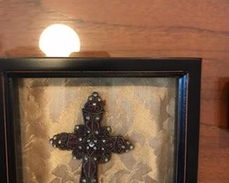 framed cross