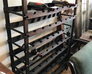 wine rack.  came from Martin's Wine Cellar in NOLA