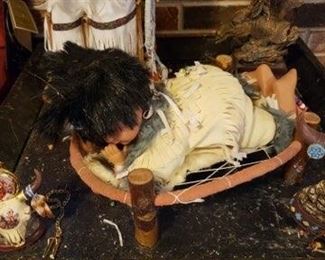 Native American baby doll